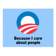 Because I care about people Post Cards