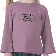 Because I'm the Civil Engineer Shirts
