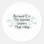 Because I'm the Hazmat Expert Sticker
