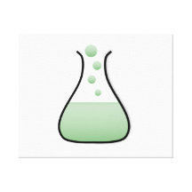 Becher de la Science de chimie Toiles Tendues