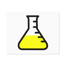 Becher de la Science de chimie Toiles Tendues
