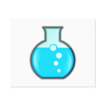 Becher de la Science de chimie Toiles Tendues