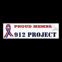 Beck 912 Project Bumper Sticker bumper stickers