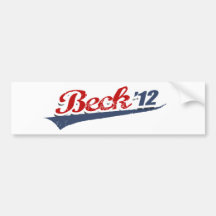Beck Team Bumper Stickers