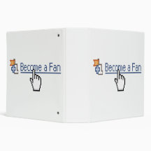 Become a Fan Vinyl Binder