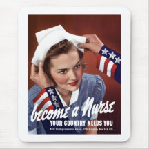 Become A Nurse Mouse Pads