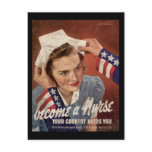 Become A Nurse Your Country Needs You Post Card