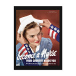 Become A Nurse Your Country Needs You Postcard