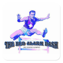 Bed Alarm Dash Vintage Nursing Sticker