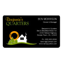 Bed and Breakfast B&B Business Card