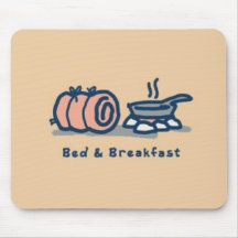 bed & breakfast mouse pad