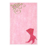 Bedazzled Diva In Watermelon Stationery