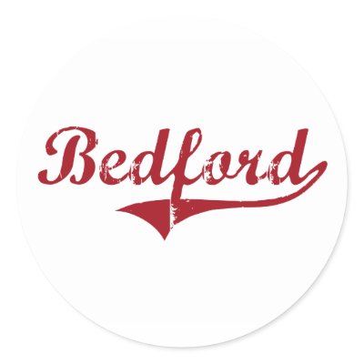 Bedford Ohio Classic Design Sticker by cityshirt