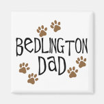 Bedlington Dad Magnets