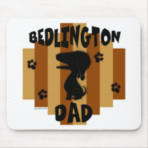 Bedlington Dad Mousepad