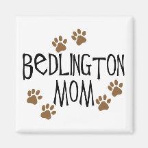 Bedlington Mom Magnets