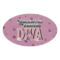Bedlington Terrier DIVA Stickers