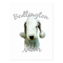 Bedlington Terrier Mom 2 Post Cards