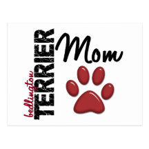 Bedlington Terrier Mom 2 Postcards