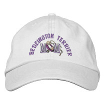Bedlington Terrier Mom Gifts Embroidered Baseball Cap