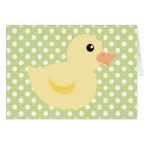 Bedotted Duck in Yellow Card
