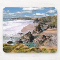 Bedruthan Steps, Cornwall Mouse Pads