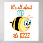 Bee Bzzz Print