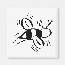Bee Free - nd Fridge Magnet