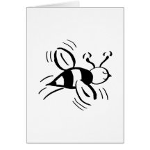 Bee Free - nd Greeting Cards
