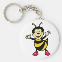 Bee Guy Key Chains