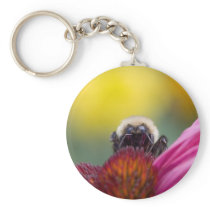 bee head keychains