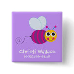 Bee Identification Button