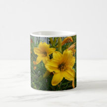 Bee in flower mug