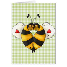 Bee In Love Cards