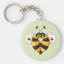 Bee In Love Key Chain
