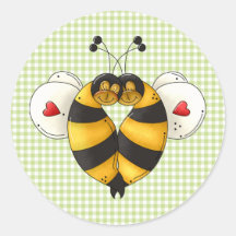 Bee In Love Stickers