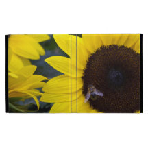 Bee in Sunflower iPad Case