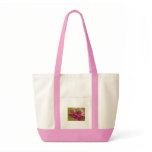 Bee In The Zinnias Canvas Bag