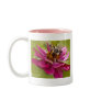 Bee In The Zinnias Mug