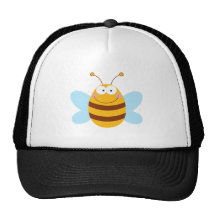 Bee Mascot Cartoon Character Hat