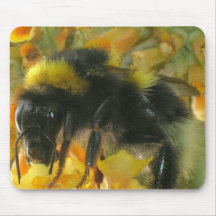 Bee mouse mat