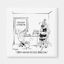 Bee Needs 50,000 Bedrooms Refrigerator Magnet