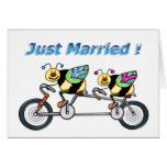 Bee on aTandem Bike Married
