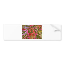 Bee on my RosePetal Bumper Stickers