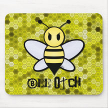 Bee Otch Mouse Pad