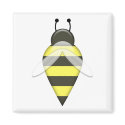 Bee Series 1 Square Magnet