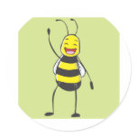 Bee Shirt | Custom Bee Saying Hello Hi stickers