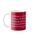 Bee to Flower Valentine Mug