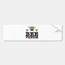 Bee Venom Bumper Stickers