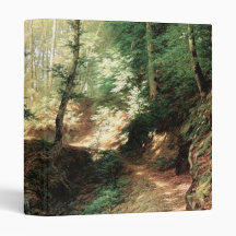 Beech Forest | Landscape Oil Painting Vinyl Binders